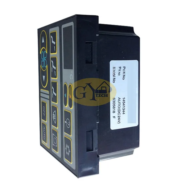 Air Conditioner Controller for Volvo EC140 EC210 EC290 VOE14541344 VOE 14541344 Air Conditioning Excavator 24V