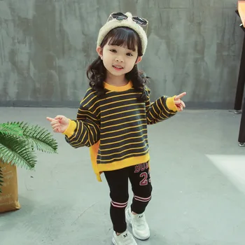 

2019 Spring Baby Clothing Sets Children Girls Tracksuits Long Sleeve Shirt + Pants 2pcs/sets