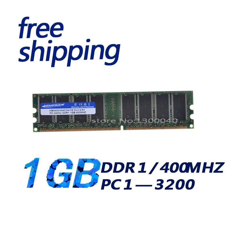 KEMBONA ddr1 1GB PC3200 DDR400 184PIN1G for all motherboard LONGDIMM desktop MEMORY desktop ram memory desktop memory