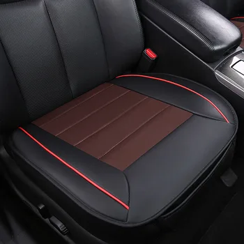 

Car Auto Interior Front Faux Leather Seat Protector Cushion 49x53cm Cover Parts