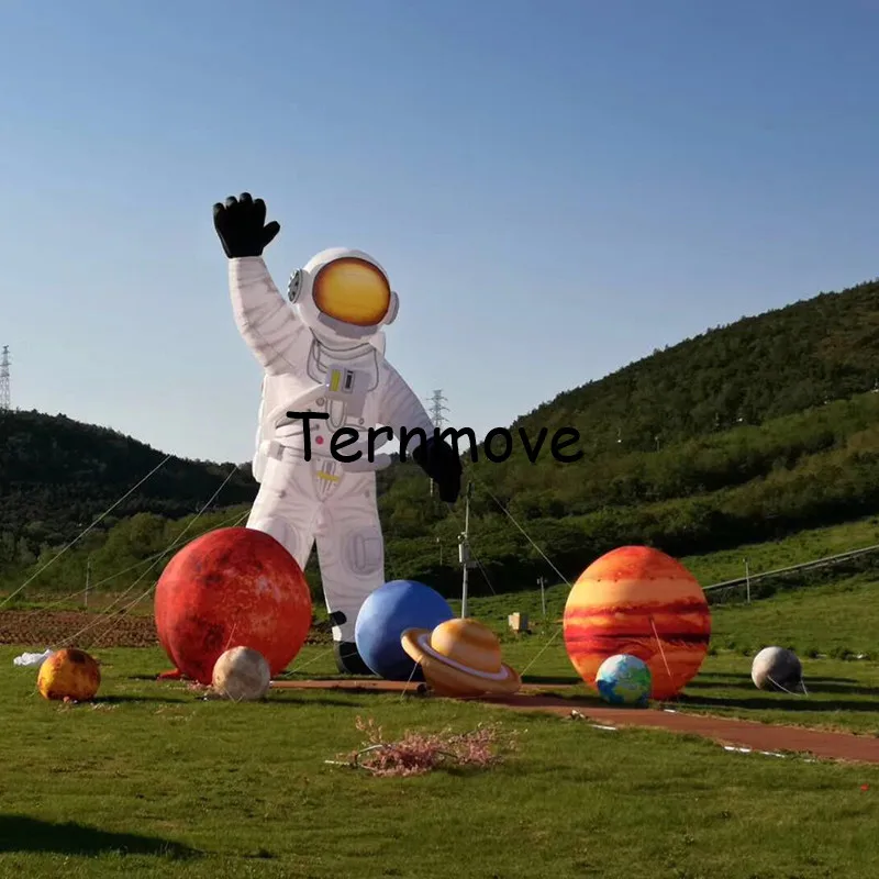 Имитация Солнечный Системы девять модель планет Детский Надувной Мяч Игрушки для раннего обучения для детских игр под открытым небом реквизит для дня рождения