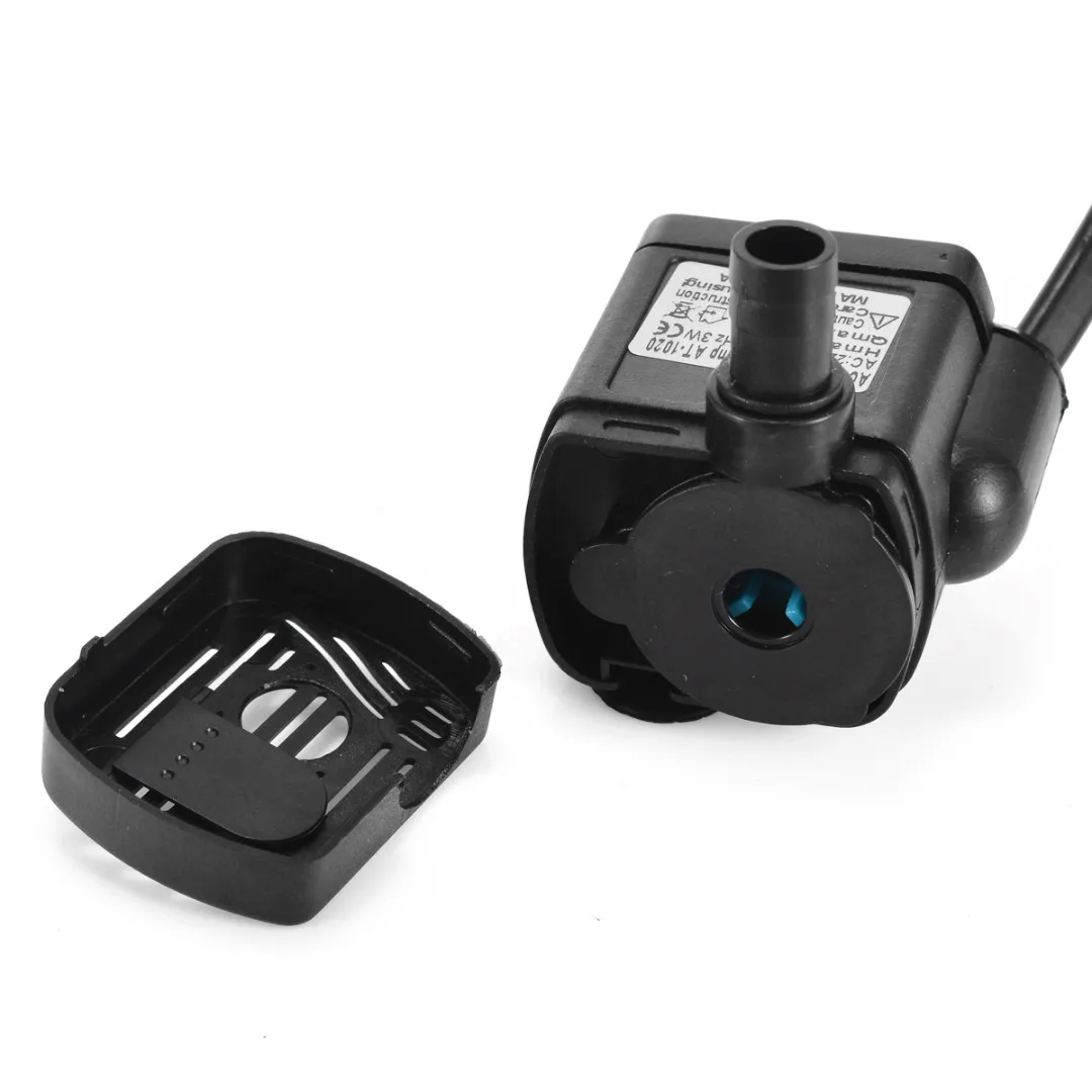 Mini AC 220-240V/AC 110-120V 3W Submersible Water Pump Aquarium Fountain Air Fish Tank Pond US/EU Plug