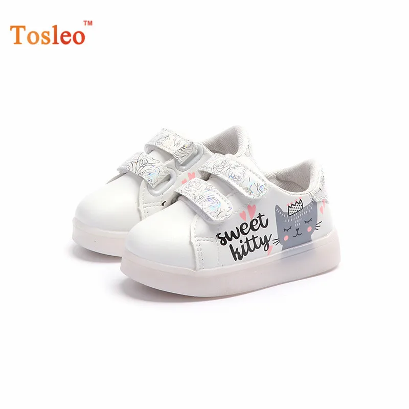 Led Shoes Kids 2019 Spring Luminous Sneakers For Children New Kids Shoes Light Girls Shoes
