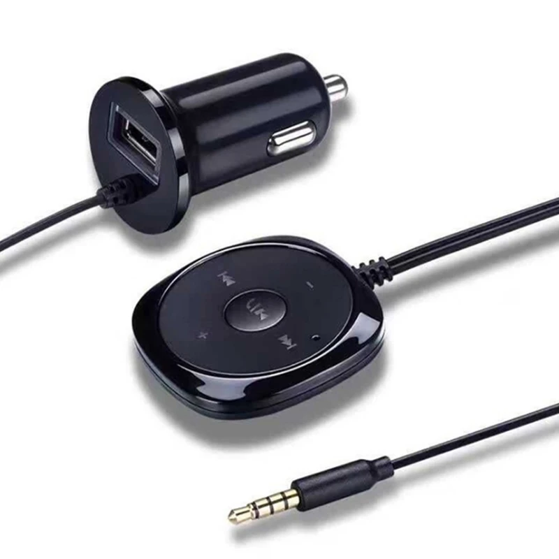 

Car Bluetooth Handsfree MP3 Bluetooth Receiver Car Bluetooth Audio Receiver Support Apple siri