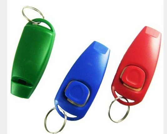 

1 piece training dog dog click clicker training tools pet training products dog training clicer pet clicker three colors