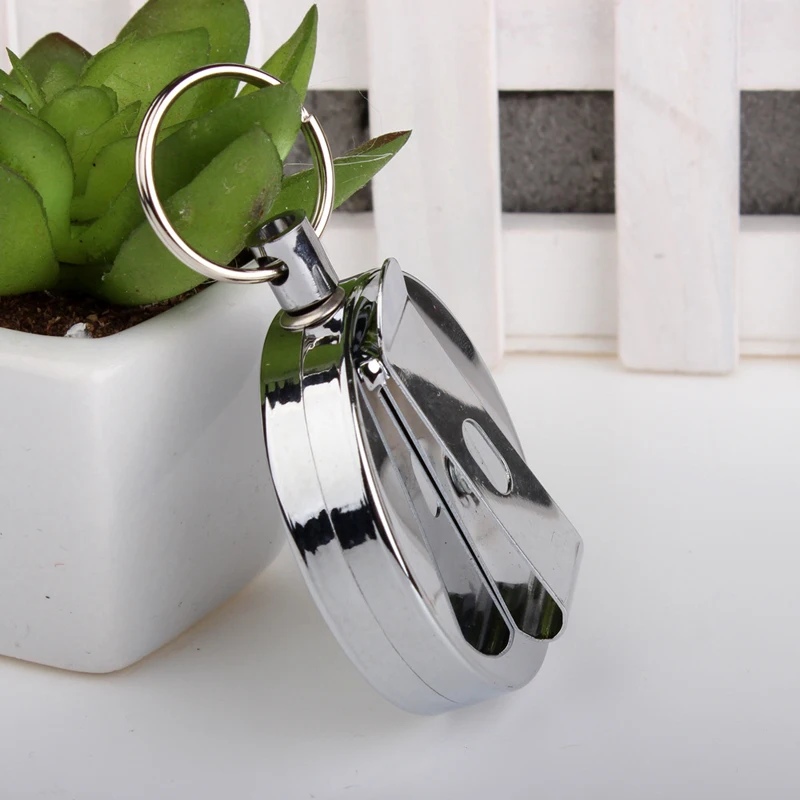 

Sautomatic Retractable Safety Stainless Steel Line Wire Fishing Rod Lanyard Rope Tether Safety Line Tackle Connector Clipper Too