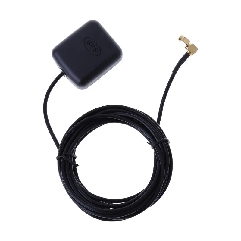 

1PC Bend/Right Angle Strengthen Signal GPS Receiver GPS Antenna SMA Connector 3 Meters 1575.42MHz Moto Auto GPS Accessories