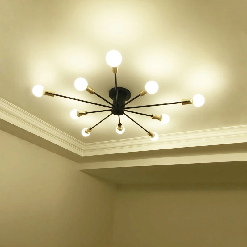 Beste Vintage plafond verlichting voor industri euml;le plafond decor woonkamer slaapkamer Keuken lampara de techo vintage Retro plafondlamp