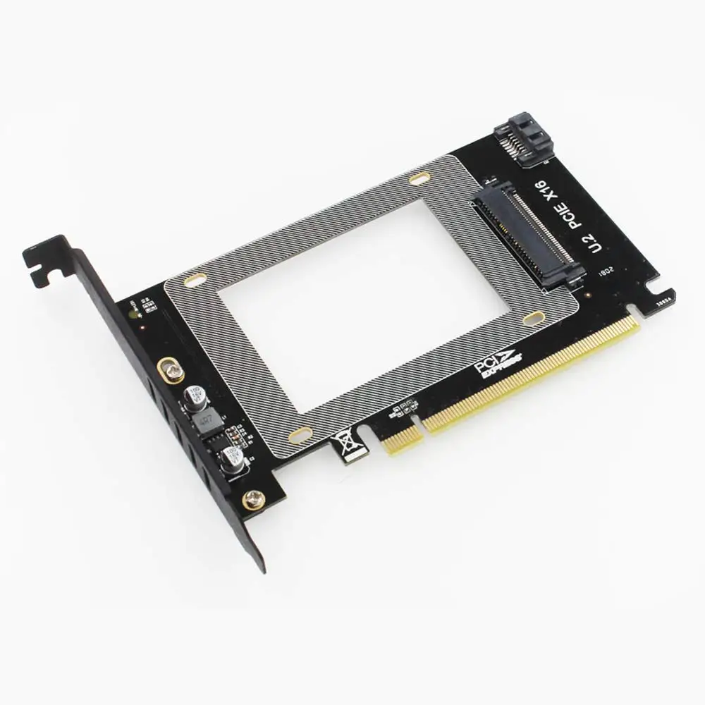 PCI-E Riser 3.0 4X X16 to U.2 SFF-8639 Adapter NVMe PCIe SSD PCI-e to U2 Card M.2 NGFF 2.5' SSD PCI-EX16 Intel