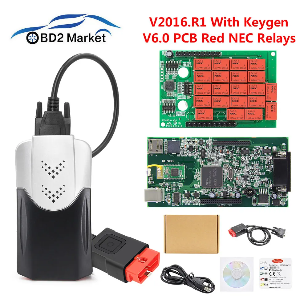 

TCSCDP 2016.r1 Free Keygen OBD2 Scanner TCS-CDP For Cars/Trucks diagnostic tool NEC relays as easy diag CDPTCS Multidiag pro