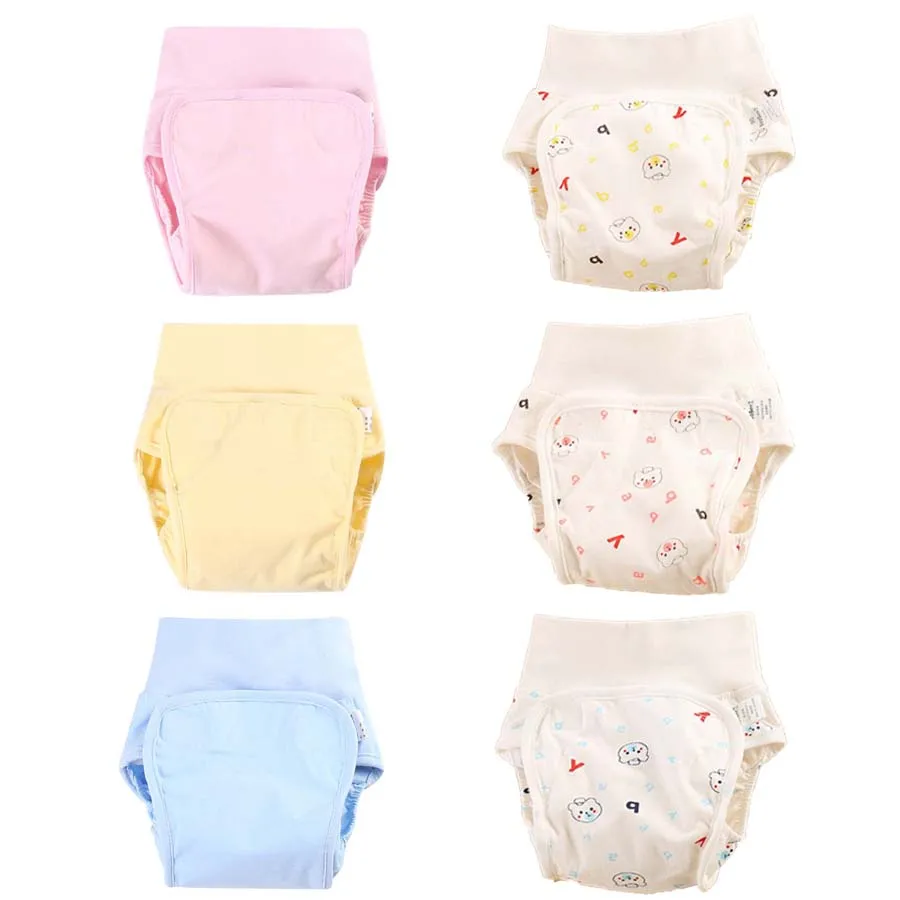 High Waist Washable Baby Diaper Adjustable Nappy Diaper Cover Wrap