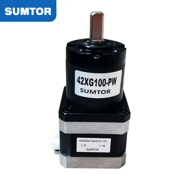 

nema 17 gear reducer stepper motor with 3.71~139:1 ratio 34mm 40mm 48mm 60mm motor body length