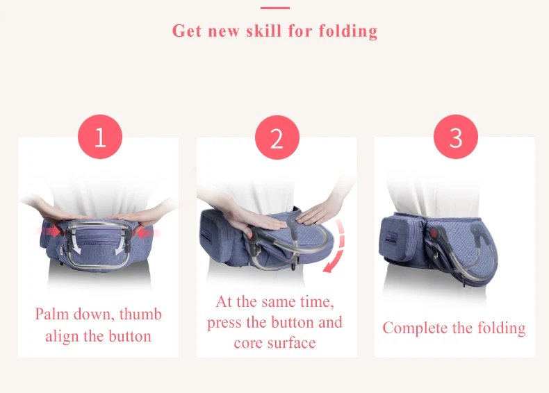 bebear foldable hipseat