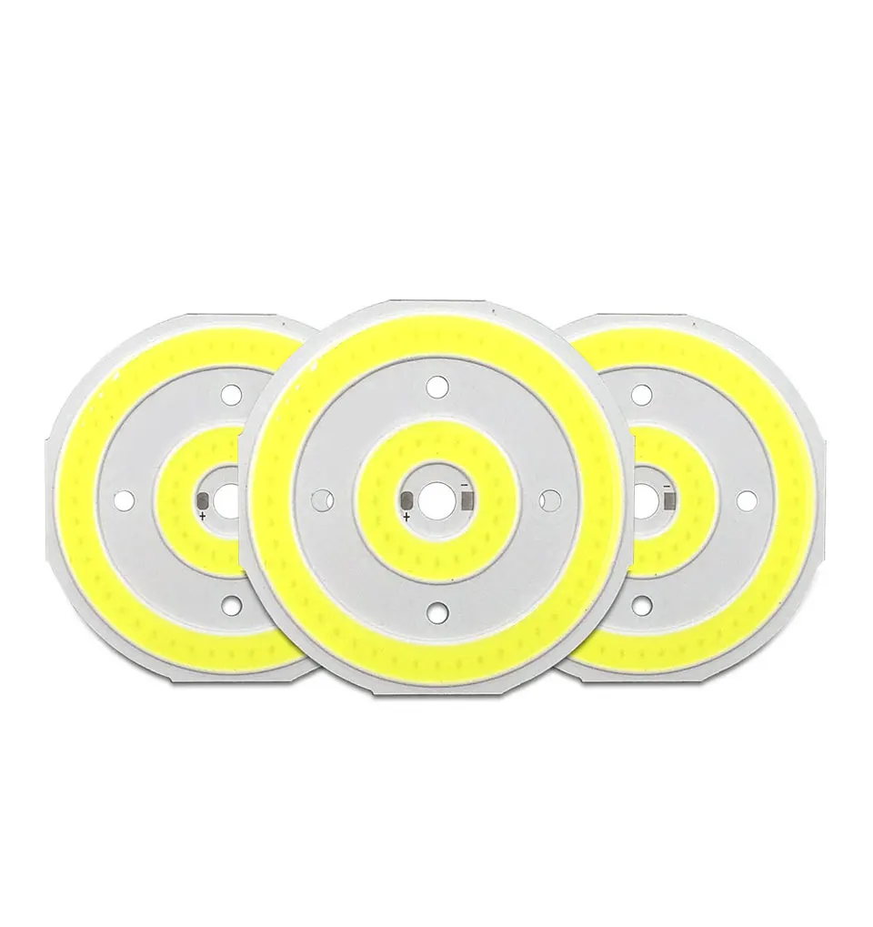 65mm Diameter Round DC12V COB LED Chip 20W 12V LED Light Bulb Cold White Lighiting Source for DIY Auto Car Lamps Decor Lighting (2)