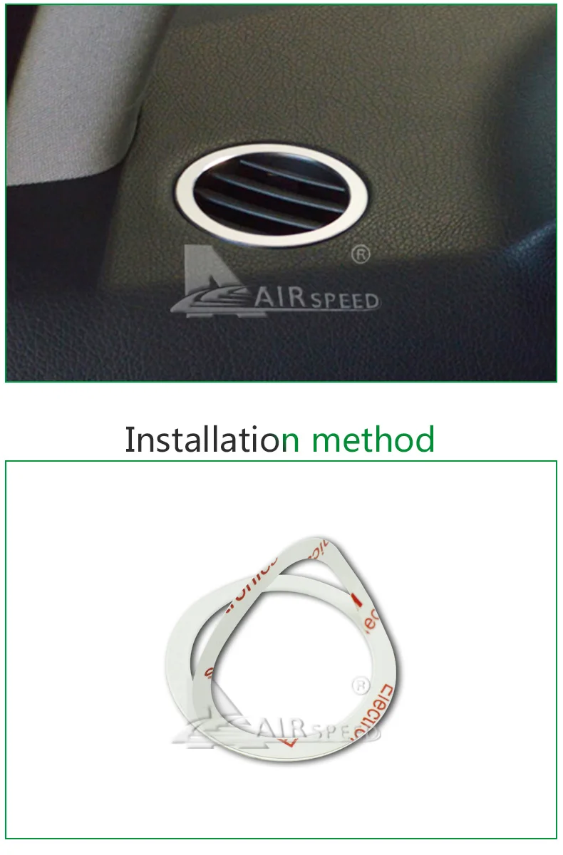 for Mercedes Benz E Class W212 Car Dashboard Air Conditioning Frame Air Vents Outlet Trim Interior Car Accessories  (7)