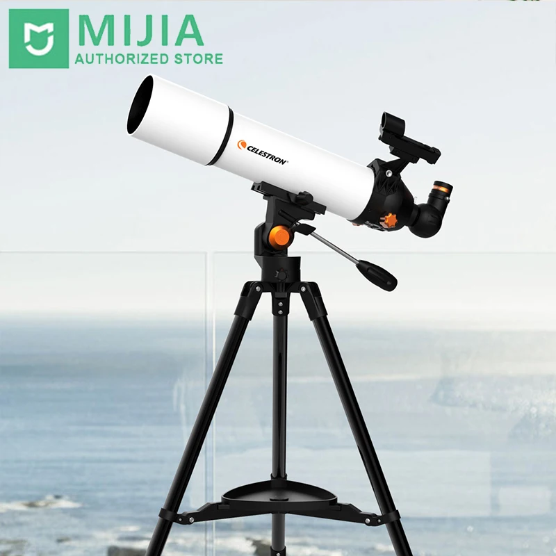 Xiaomi Mijia Celestron телескоп SCTW-80 встроенный теодолит FMC Антибликовое покрытие