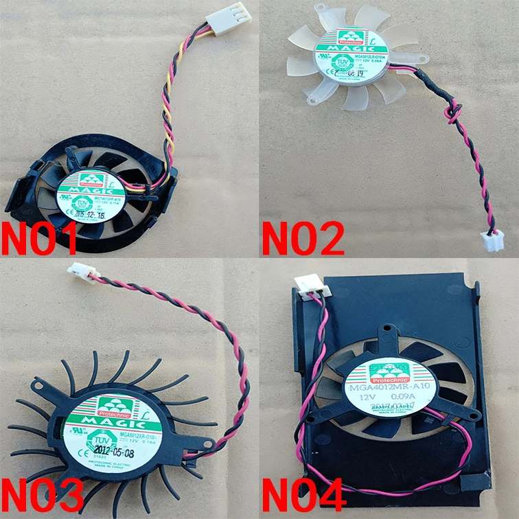 Новый вентилятор для MGA4012MR A10 MGA5012LR O10 12В MGA5012XR MGT4012HF