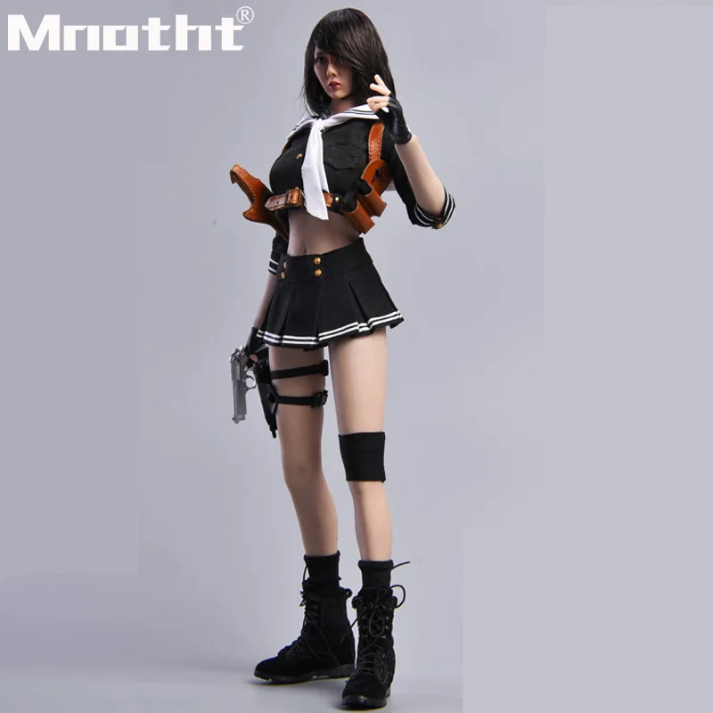 1/6 весы студенческий агент униформа для 12 дюймов Phicen S12D Tbleague Verycool модель тела