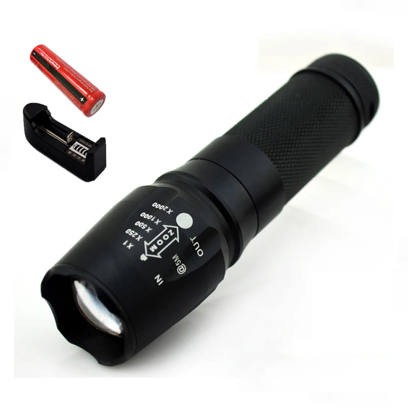 CREE XM L2 LED Flashlight High Lumens Torch lampe torche Linternas Bright Flash Light Lamp Protable