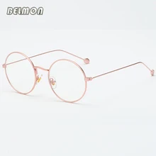 Оправа для очков, мужские Opitcal, винтажные круглые очки, компьютерные, игровые, анти-голубые лучи, очки, прозрачные линзы для мужчин, очки RS551