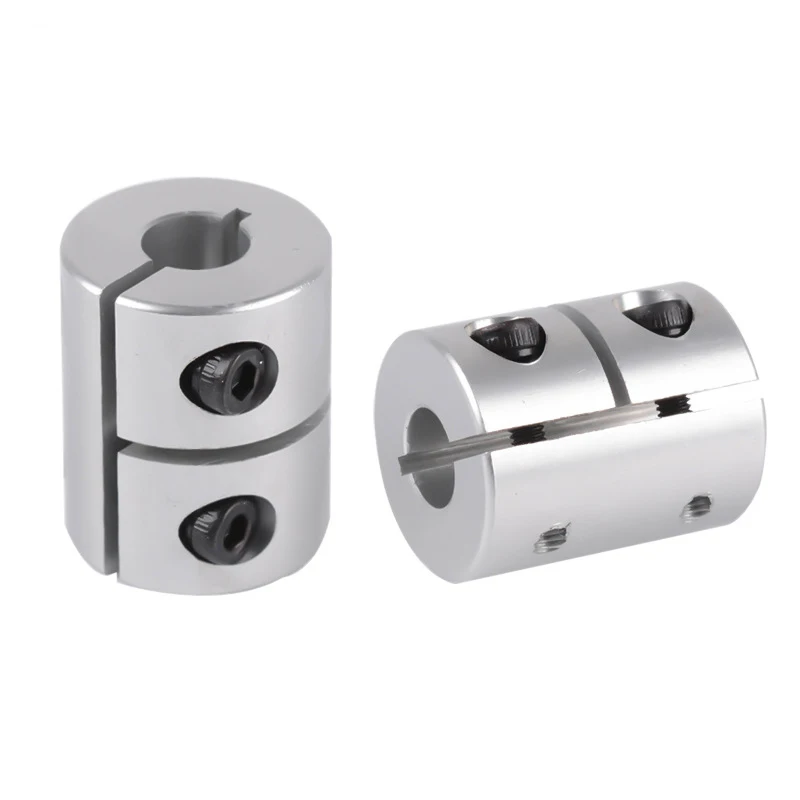 

D40mm L40mm Aluminium Alloy Coupling screw fixed diaphragms coupler Dropshipping 14/16/18mm