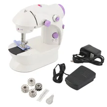 Electric Household Sewing Machine Dual Speed Handheld font b Desktop b font With LED Durable Forward