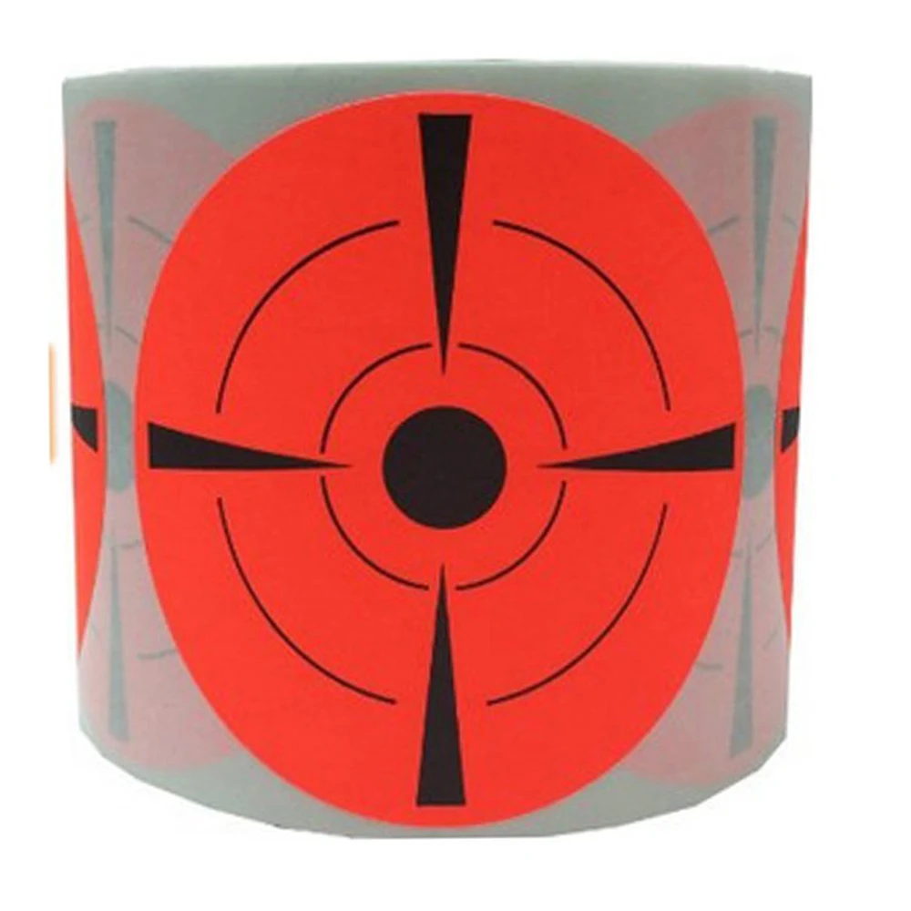 

(Qty 250pcs 3") Shooting Targets ,We Offer the Highest Quality Adhesive Shooting Targets Fluorescent Orange Label