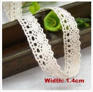 

1.4cm ZAKKA oval cotton lace,natural color lace embellish for cloth,embroidered lace for scarpbooing(ss-1819)