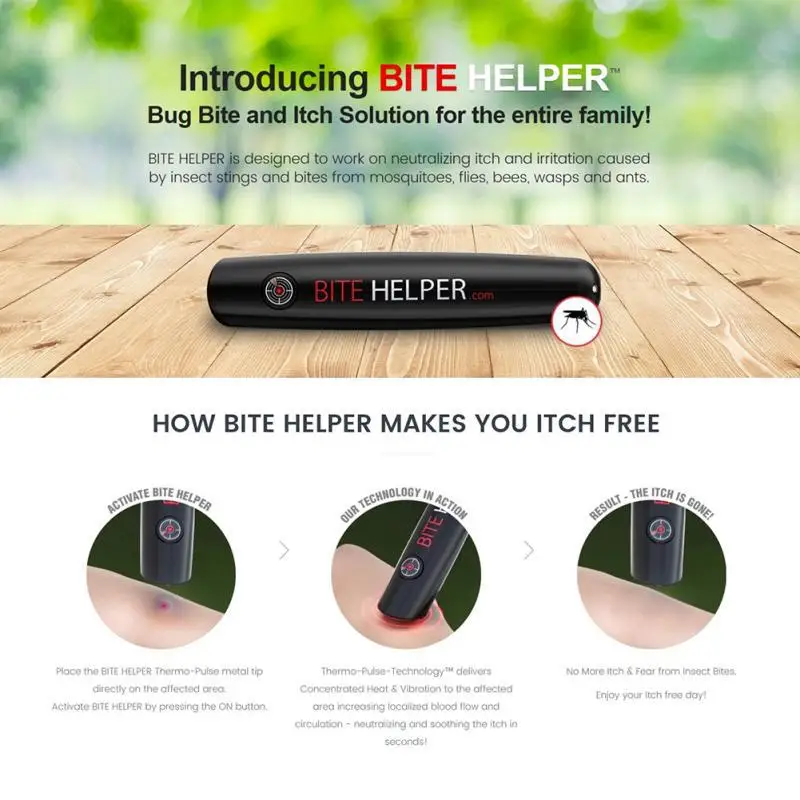 

1PC Practical Baby Itch Relieving Pen Itch Bite Helper Mosquito Relief Insect Bug Repellent Popular Garden Supplies