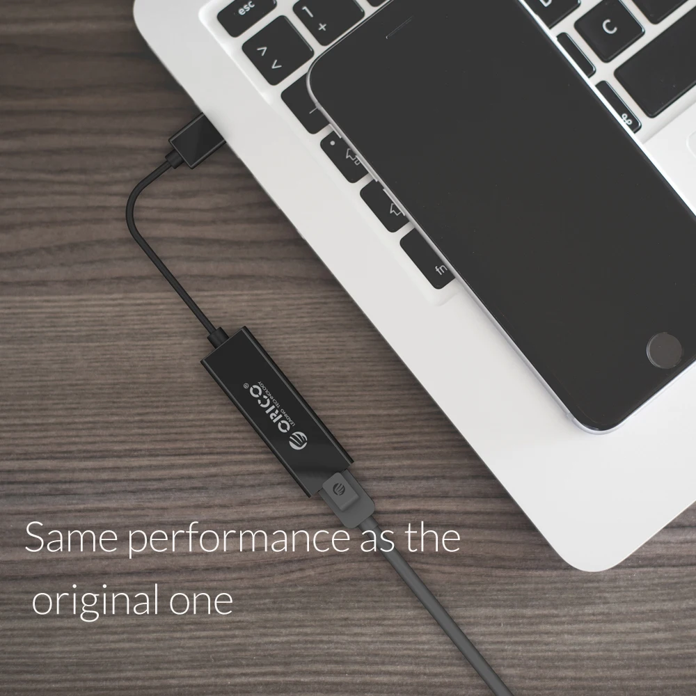 USB Ethernet адаптер ORICO 3 0 сетевая карта в RJ45 Lan гигабитный Интернет для ноутбуков ПК