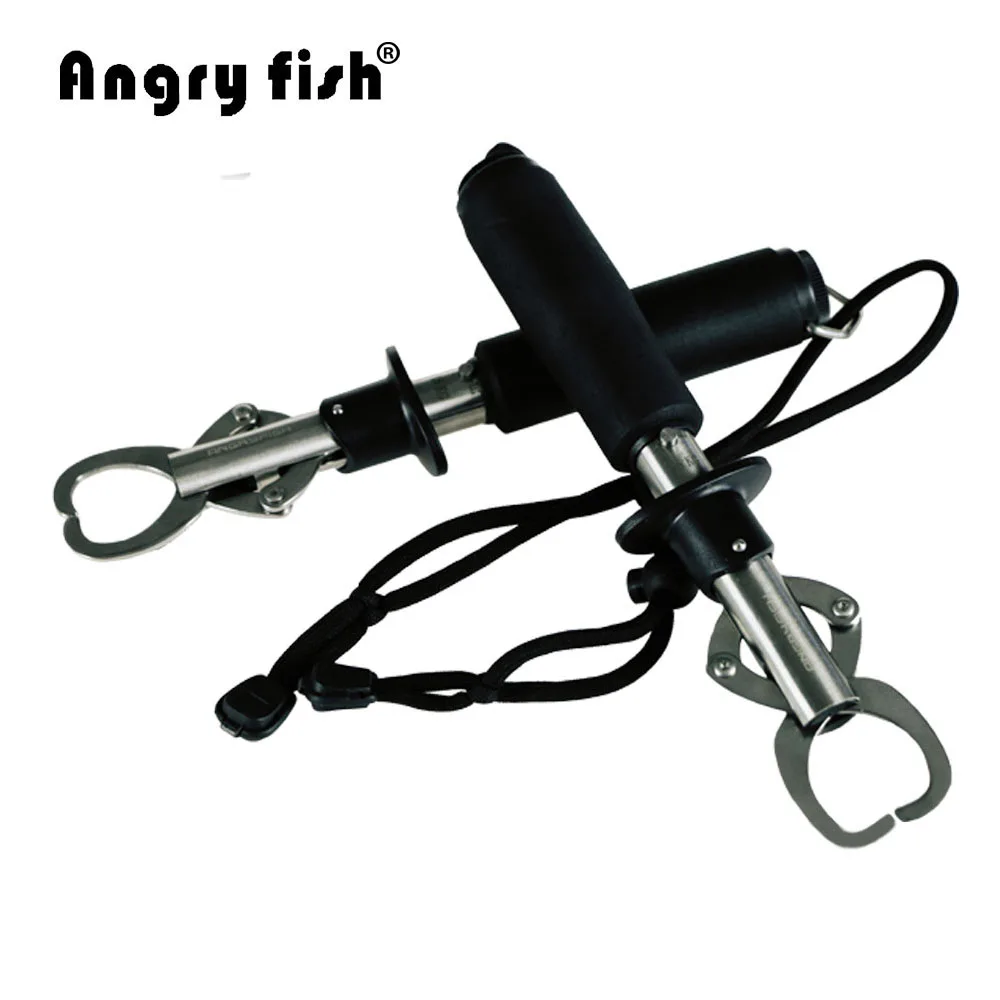 

Angrufish K1 Portable Metal Aluminium Fish Grip Fish Holder Catch And Release Durable Lock Accessories Fish Grip