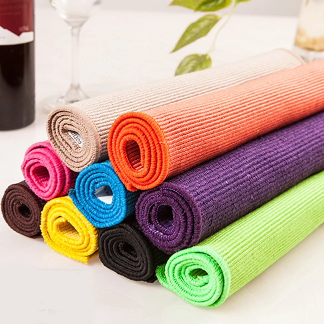 شحن مجاني الأزياء الملونة بلون تحديد الموقع الجدول حصيرة النسيج الغربي الوقايات منصات القرص طاولة الطعام حصيرة القطن الخالص شحن مجاني الأزياء الملونة بلون تحديد الموقع الجدول حصيرة النسيج الغربي الوقايات منصات القرص طاولة الطعام حصيرة القطن الخالص