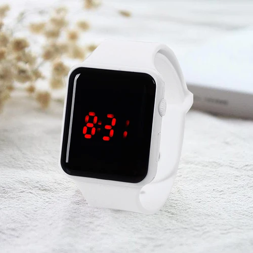 

2018 Brand Silicone Watch Women Watches Ladies LED Digital Wrist Watch For Woman Clock Female Hours Electronic Wristwatch Montre