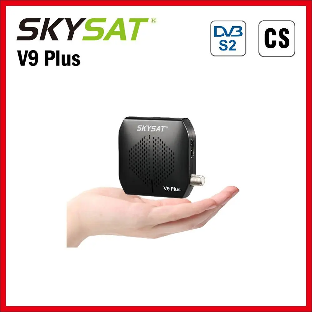 

SKYSAT V9 Plus Cccamd Cline Newcamd DVB-S2 SKYSAT V9 Plus support WiFi 3G Youtube PVR PowerVu Biss Full HD MPEG-4 Set Top Box