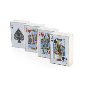 

Metal new creative fun tobacco grinder, double deck poker model tobacco grinder, the best gift choice, free delivery