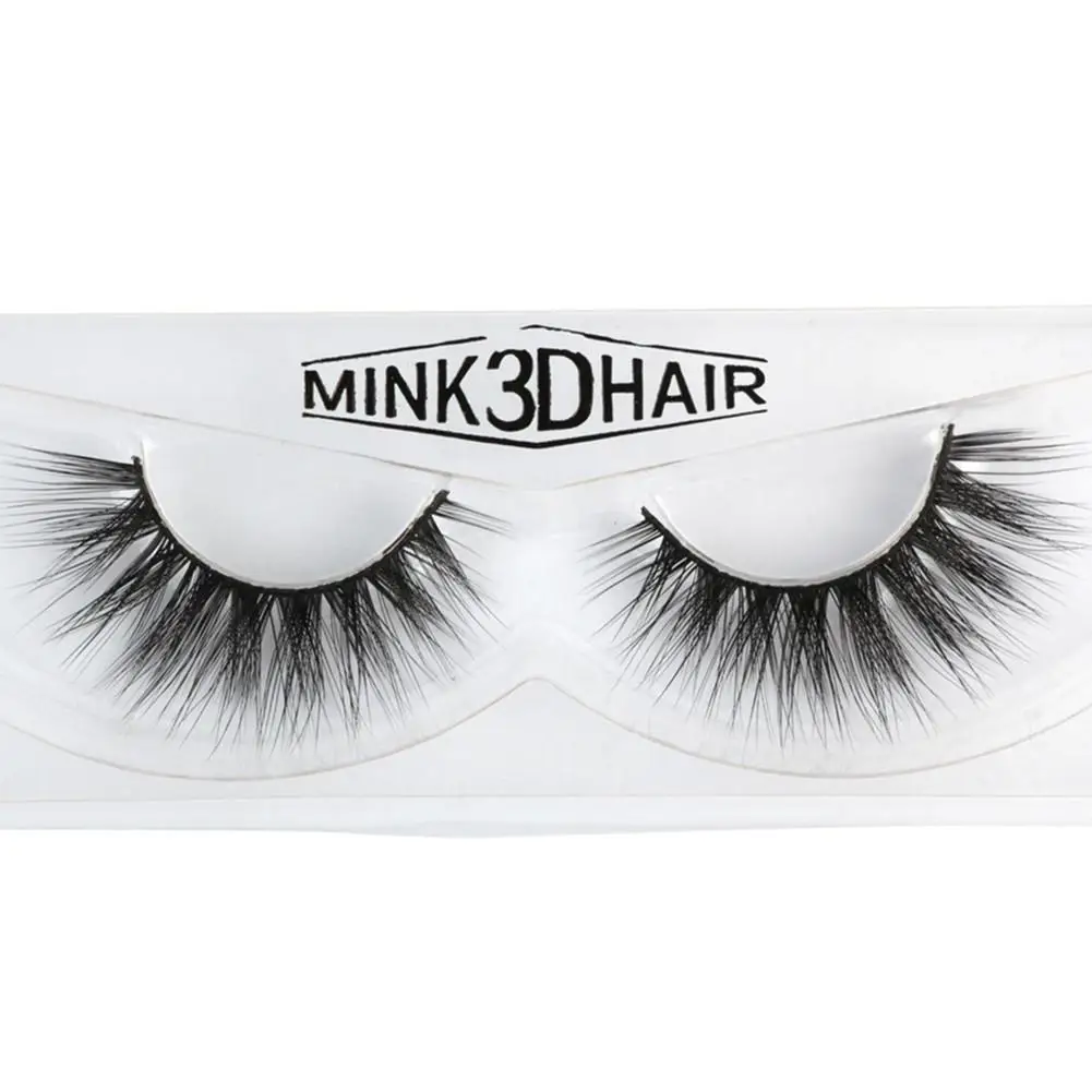 

1 Pair Per Set 3D Dense Crossed Curly Raised Extension False Eyelashes Sturdy And Durable More Curling More Beauty