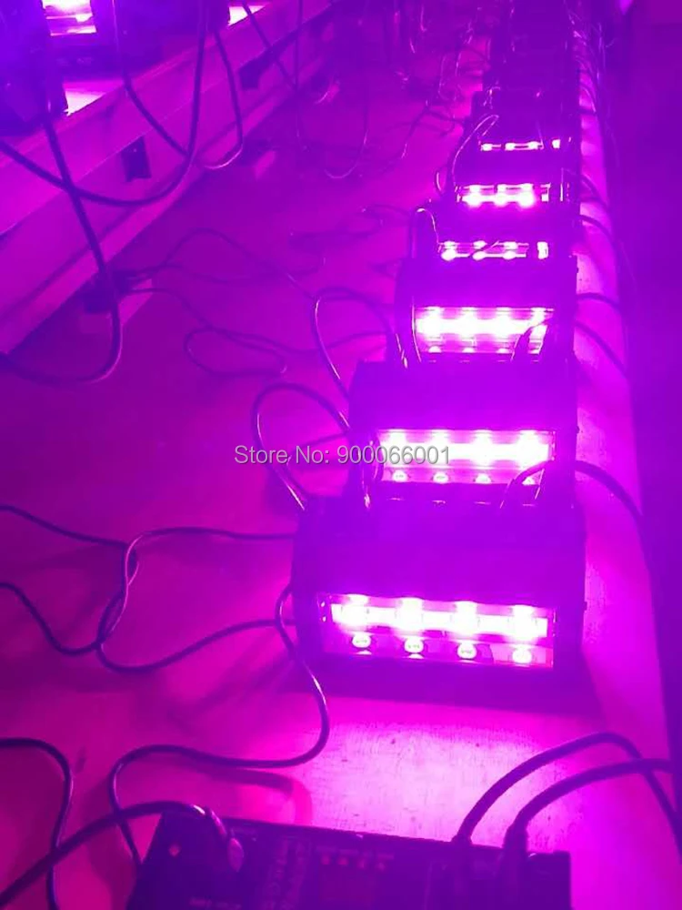 Светодиодный 100 Вт DMX 512 RGB Стробоскоп дискотечный светильник s профессиональное сценическое музыкальное оборудование dj flash белый светильник