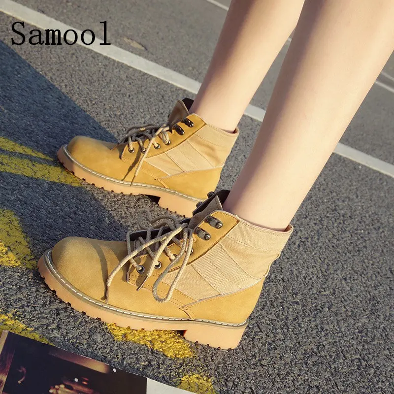 

2017 New Fashion Winter Top Quality Comfortable Platform Boots Women Ankle Boots Suede Rubber Boots Female Lady Botas Shoes