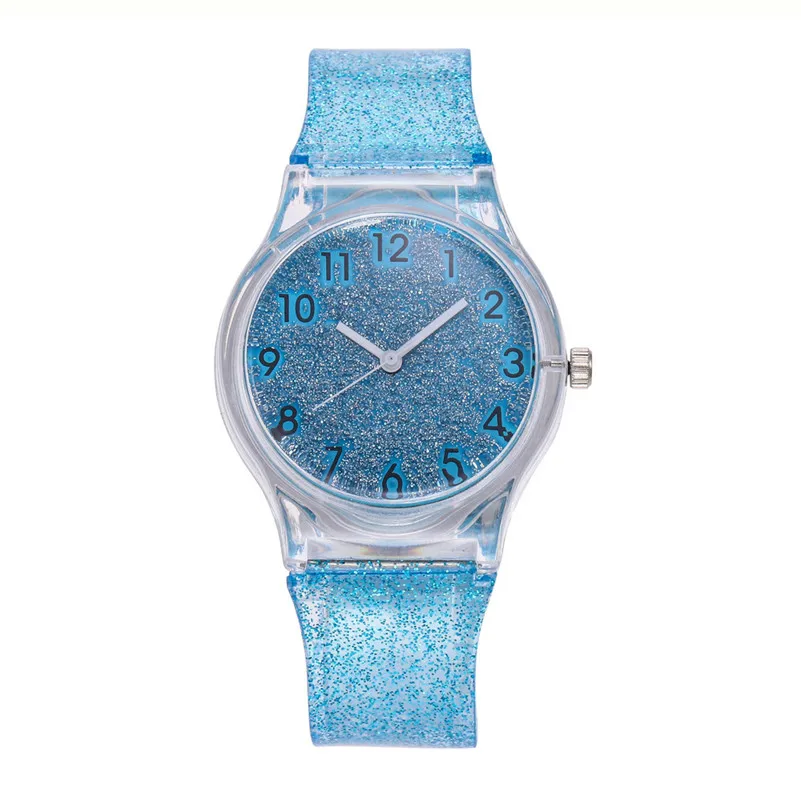 Fashion women's watches girl's Silicone Band Analog Quartz Round Wrist Watch Bracelet Dress Wrist Watch clock Reloj mujer M23 (11)