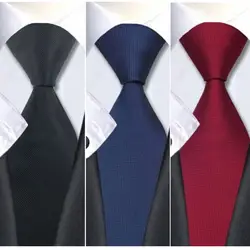 Классический галстук наборы 100% жаккардовый тканый шелк мужской галстук многоцветные Современный стильный