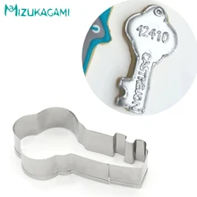 Новинка для торта из нержавеющей стали форма ключа украшение из мастики для торта резка DIY кухонные инструменты предметы первой необходимости MS-00170