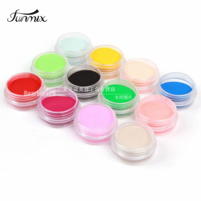 Акриловая пудра для дизайна ногтей 12 цветов|acrylic powder|colors acrylic powder12 colors powder |