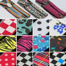 Мужские подтяжки на клипсах, женские, унисекс, регулируемые подтяжки, Эластичные подтяжки