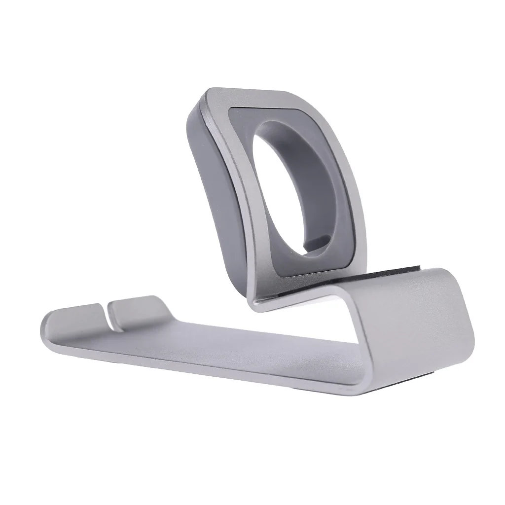 

2019 New Aluminum Charge Station Dock Mount Stand Holder for Apple Watch Series 1/2/3/4 42mm 38mm 40mm 44mm Charger Cable
