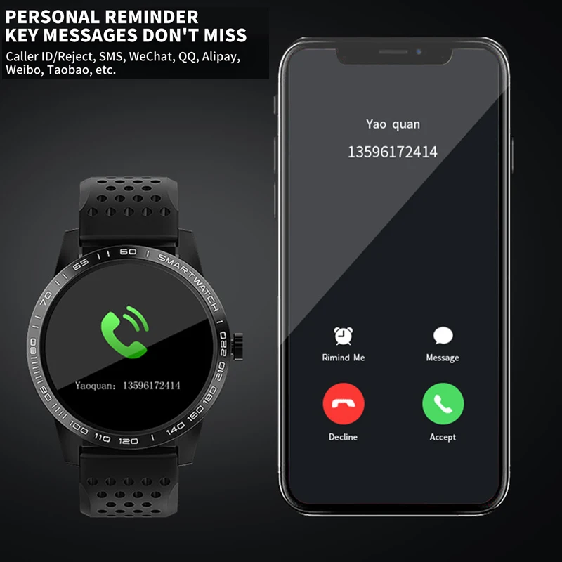 Ravi круглые Смарт-часы для мужчин T2 T4 W1 монитор сердечного ритма спортивный шагомер браслет IP68 Водонепроницаемый Smartwatch подключение Android IOS
