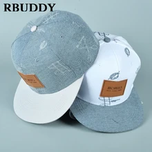 RBUDDY 3D с прямым козырьком Бейсбол кепки Нью-Йорк в стиле хип-хоп Уличная Snapback Кепка-тракер папа шляпа для Для женщин Для мужчин подарок летние оттенки шляпа