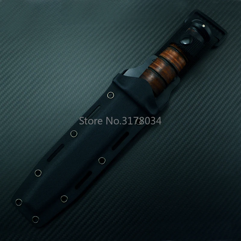 

KYDEX knife case for KA-BAR Tactical 1217 Knife with nylon strip