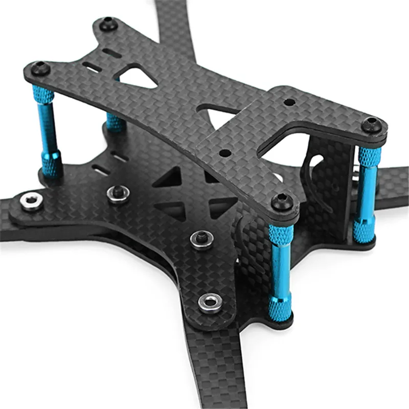 Minibigger Racer 255 мм 275 мм углеродное волокно 4 мм Arm RC Drone FPV комплект гоночной рамы с гаечным ключом инструменты для радиоуправляемого дрона Многовинтовые части