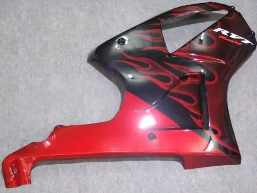 Обтекатель для мотоцикла Набор HONDA VTR1000 00 01 03 04 06 VTR 1000 SP1 2000 2003 2006 Red flames black + 7
