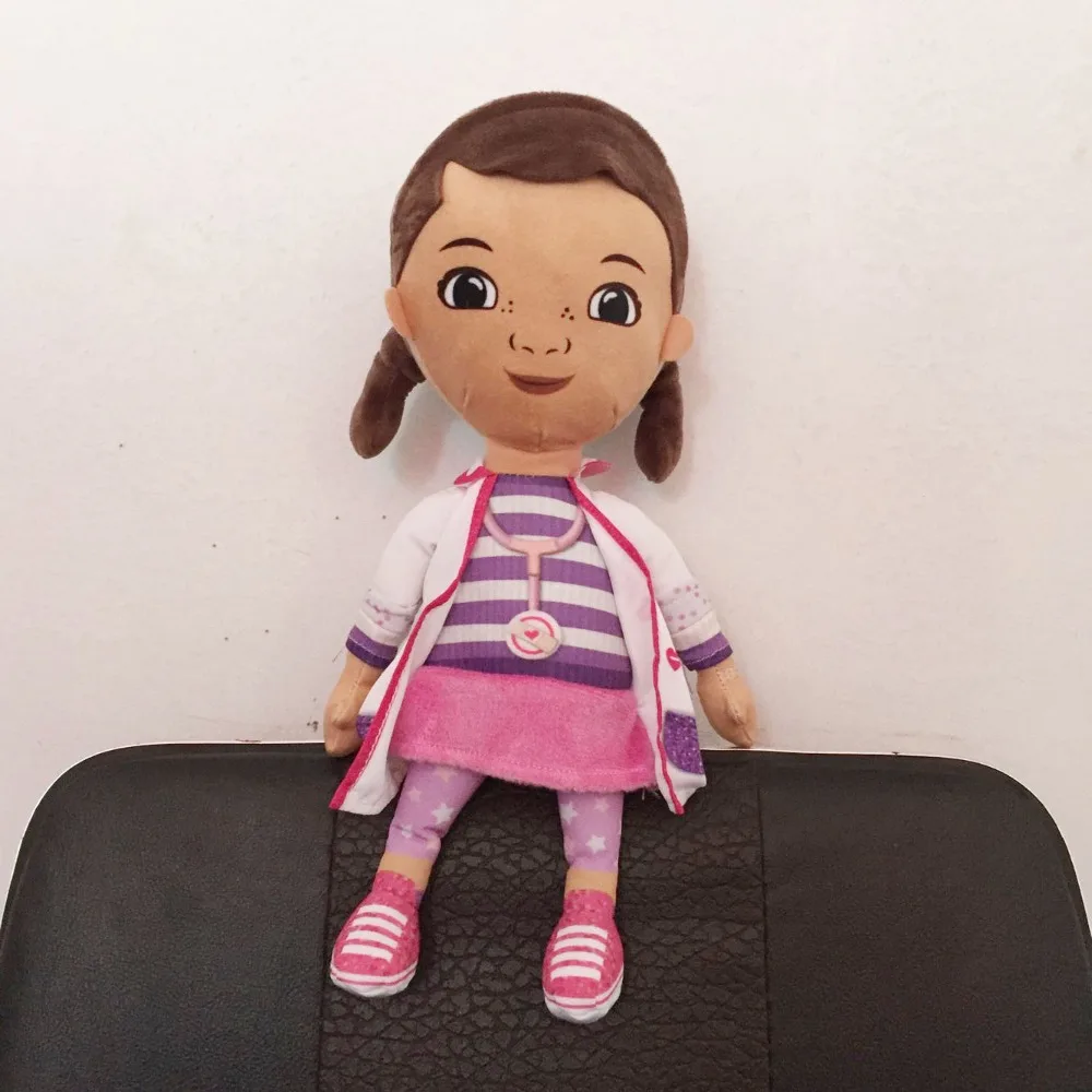 Оригинальные мягкие плюшевые игрушки Doc McStuffins, кукла Dottie для девочек, подарок для детей и детей